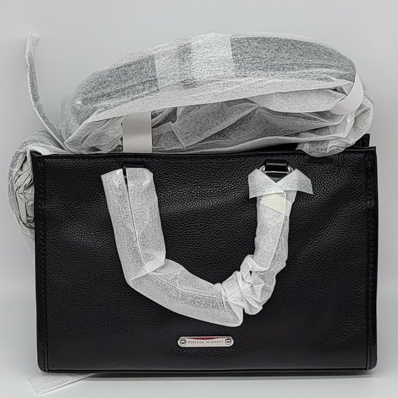 Rebecca Minkoff | Bags | Rebecca Minkofftextured Micro  Rebecca Minkoff Textured Micro Bedford Top Handle Black Leather